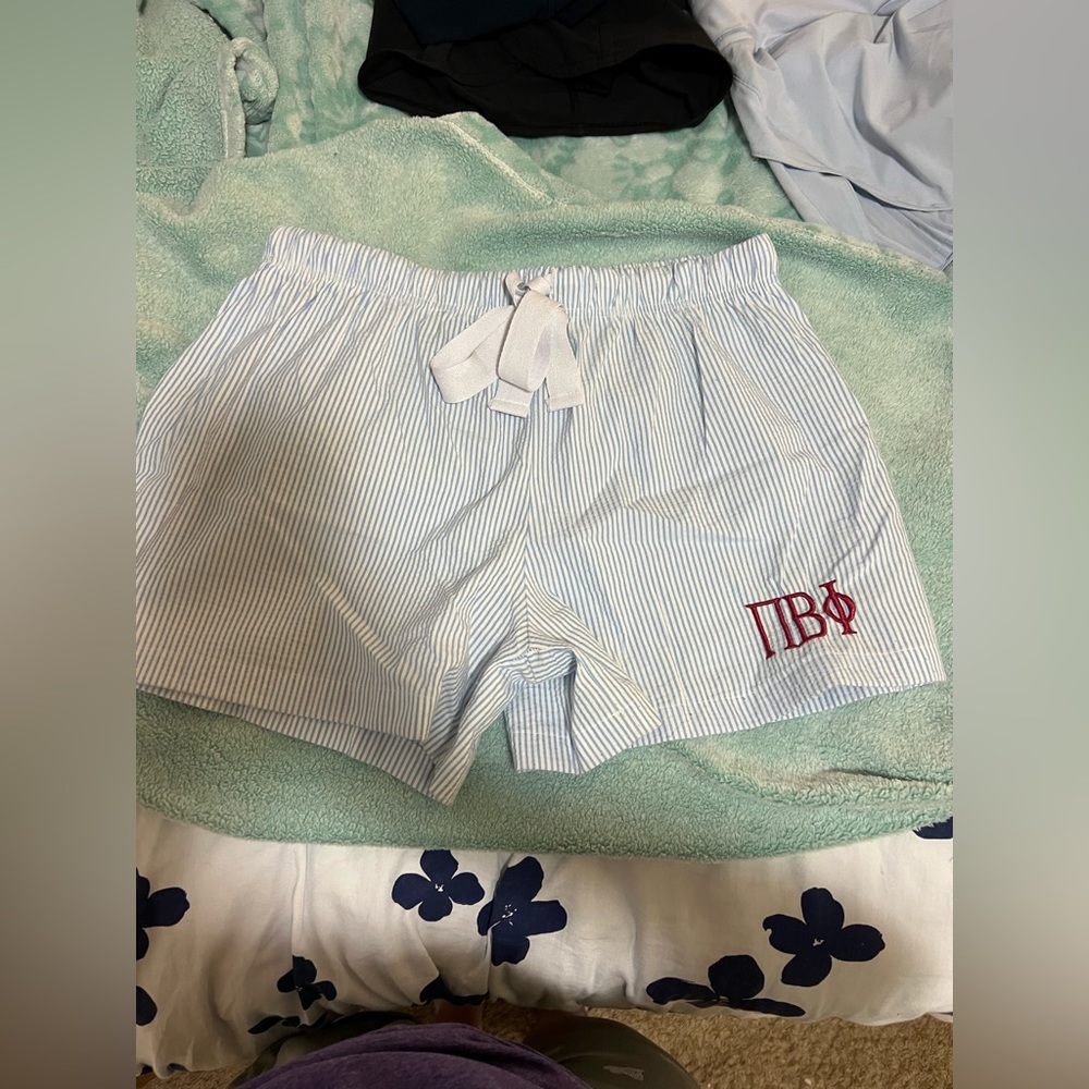 Pi Beta Phi sleep shorts
